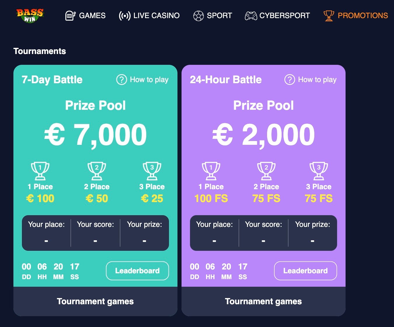 bass win casino reviews